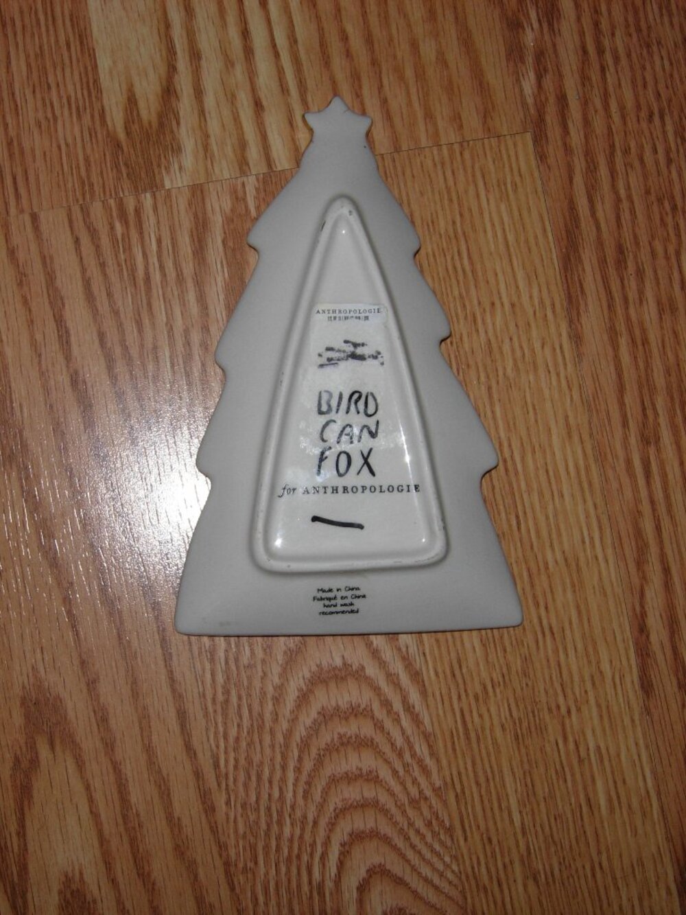 Bird Can Fox by Anthropologie NOEL Christmas Tree Trinket Dish - Picture 3 of 4